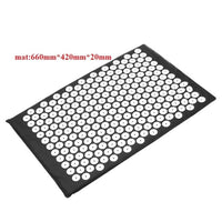 Massager Cushion Massage Yoga Mat Acupressure Relieve Stress Back Body Pain Spike Mat Acupuncture Massage Yoga Mat with Pillow