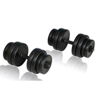 2pcs Total 30kg Men Arm Muscle Fitness Dumbbell Set Adjustable Dumbbells Filled with Sand Weightlifting Bodybuilding Workout Gym