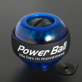 Rainbow LED Muscle Power Ball Wrist Ball Trainer Relax Gyroscope PowerBall Gyro Arm Exerciser Strengthener Fitness Equipments