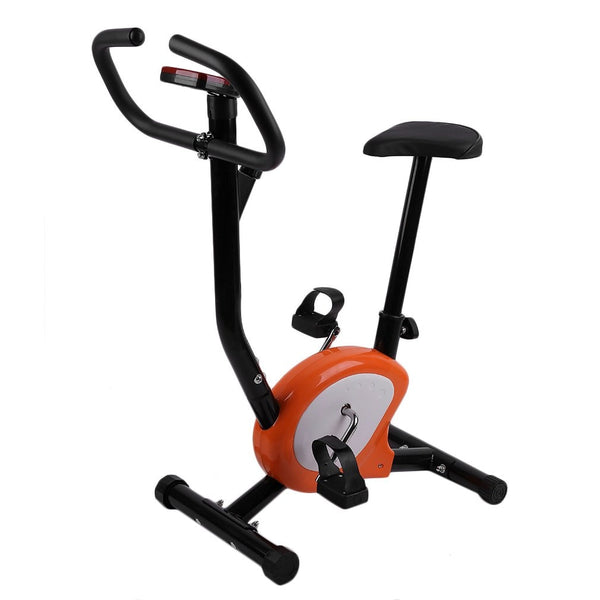 Indoor Adjustable Home Fitness Pedal Exercise Bike Upright LCD Display Bike Upright Exercise Bikes Indoor Cycling Bike Gift