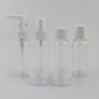 7pc/set  10pc/set  Portable Travel Cosmetic Bottle Kit Personal Care Makeup Container Bottles By Plane Spray Lotion Cream Pump