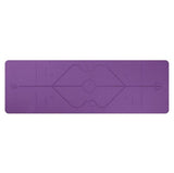 Yoga Mat with Position Line Non Slip